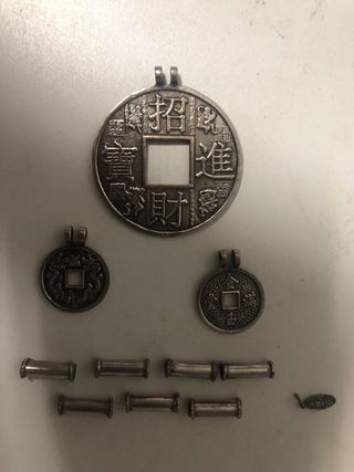 Colgantes Monedas Chinas Antiguas