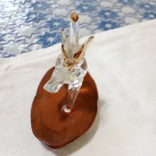 Elefante e uva in vetro