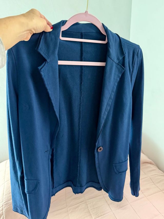 Blazer casual blu