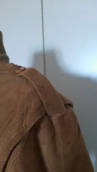 Bomber in pelle scamosciata ragazzo