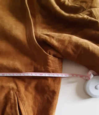 Bomber in pelle scamosciata ragazzo