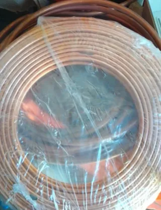 Rollo de tubo de cobre de 1/4.