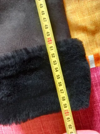 Chaquetón mujer sintético marrón