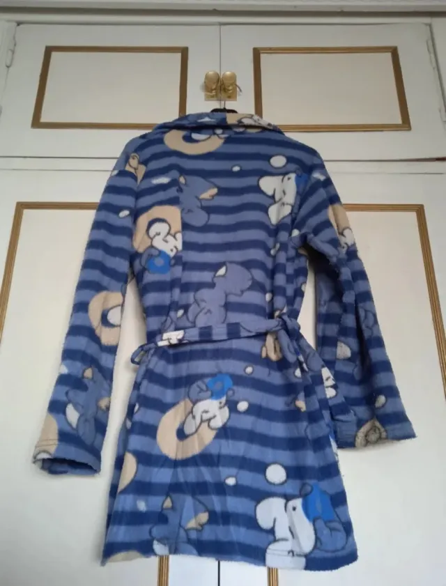 Bata de casa infantil talla 8