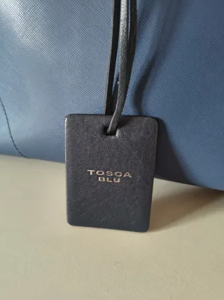 Borsa Tosca Blu Pelle Blu