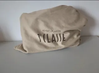 Borsa in pelle verde