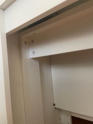 Mesa de madera blanca