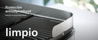Philips Parrilla Grill Serie 5000 2400W 2x Placas