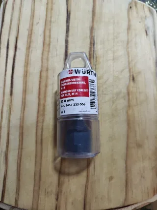 Corona Diamantada Wurth Ø6mm M14
