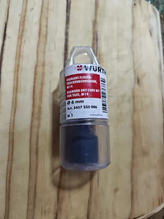 Corona Diamantada Wurth Ø6mm M14