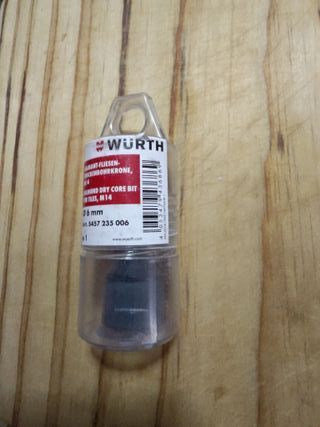 Corona Diamantada Wurth Ø6mm M14