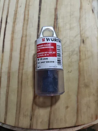 Corona diamantada Würth 10 mm M14