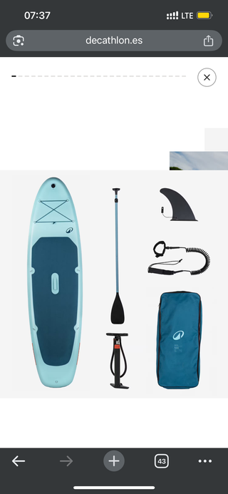Tabla Paddle Surf Completa