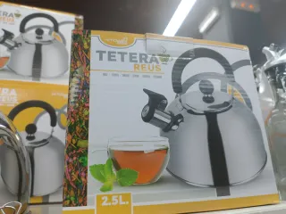 Tetera Reus Acero Inoxidable