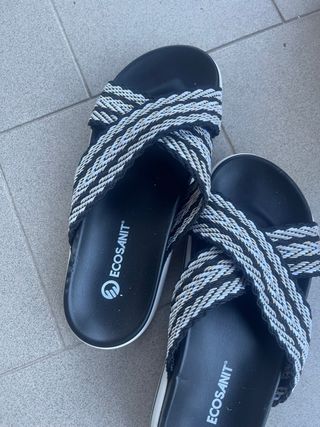 Sandali Ecosanit Neri e Bianchi