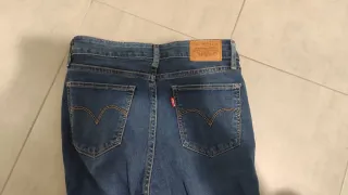 Jeans skinny Levi's donna blu