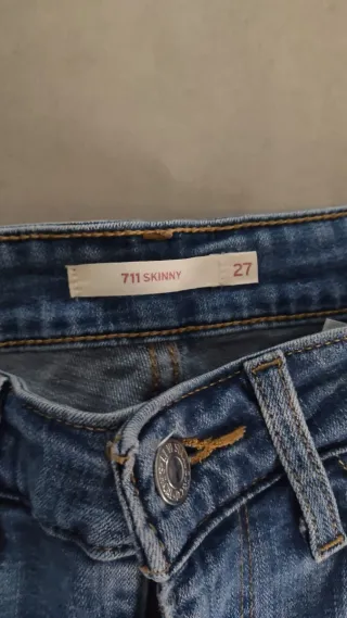 Jeans Levi's Donna Skinny Blu