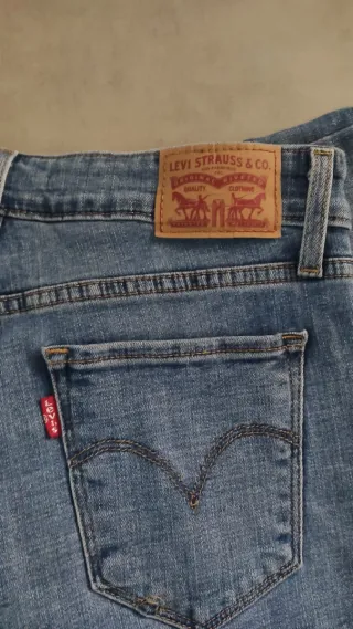 Jeans Levi's Donna Skinny Blu