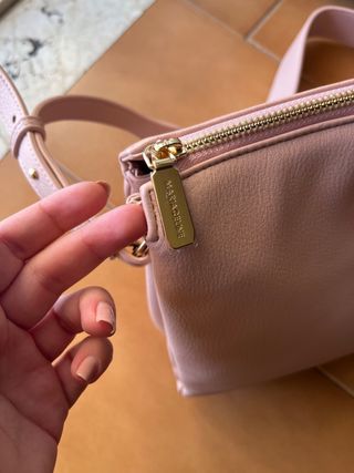 Borsa MARIACELINE rosa cipria ecopelle