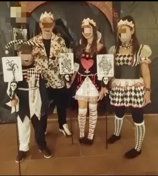 Disfraz Arlequín Joker Halloween Talla Única