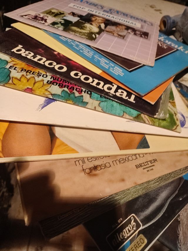 Lote 15 Vinilos discos variados 