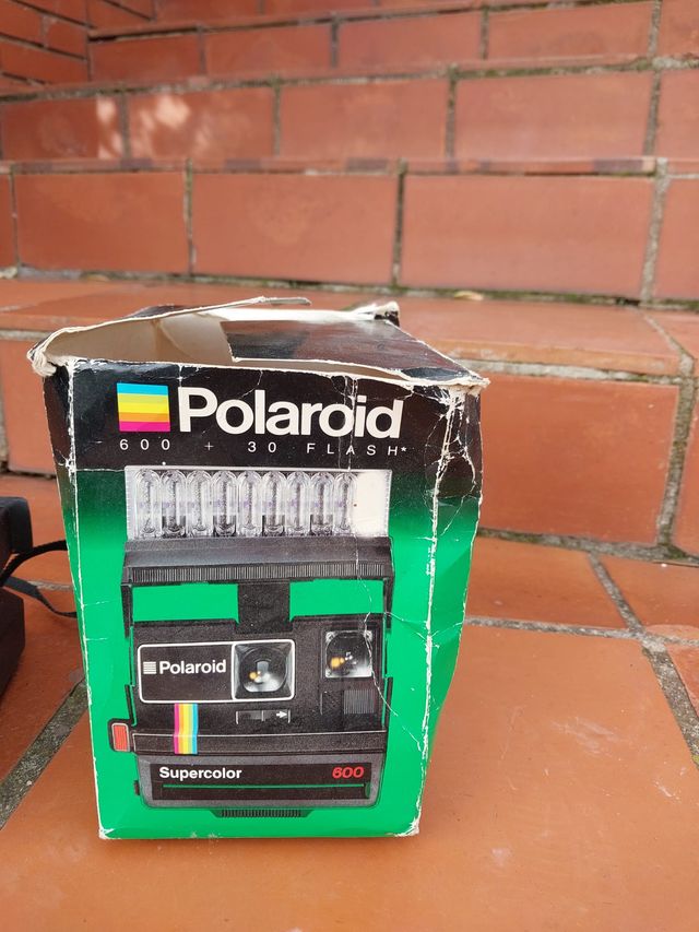 Cámara Polaroid Supercolor 600