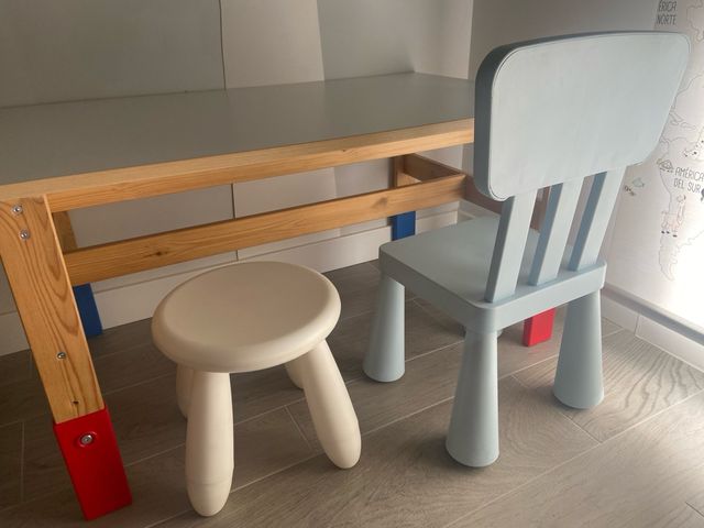 Mesa y 2 Sillas Juego Infantil