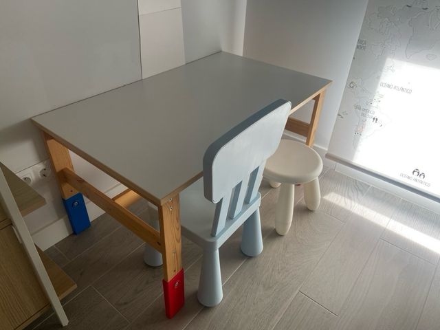 Mesa y 2 Sillas Juego Infantil