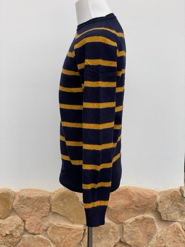 Jersey Springfield Rayas Azul y Amarillo