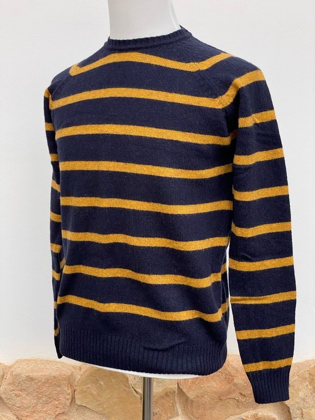 Jersey Springfield Rayas Azul y Amarillo