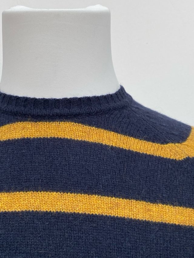 Jersey Springfield Rayas Azul y Amarillo