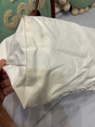 Bolso Longchamp Blanco con Pájaros