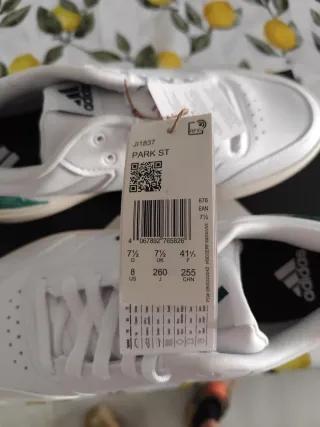 Zapatillas Adidas Blancas y Verdes