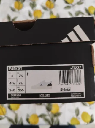 Zapatillas Adidas Blancas y Verdes