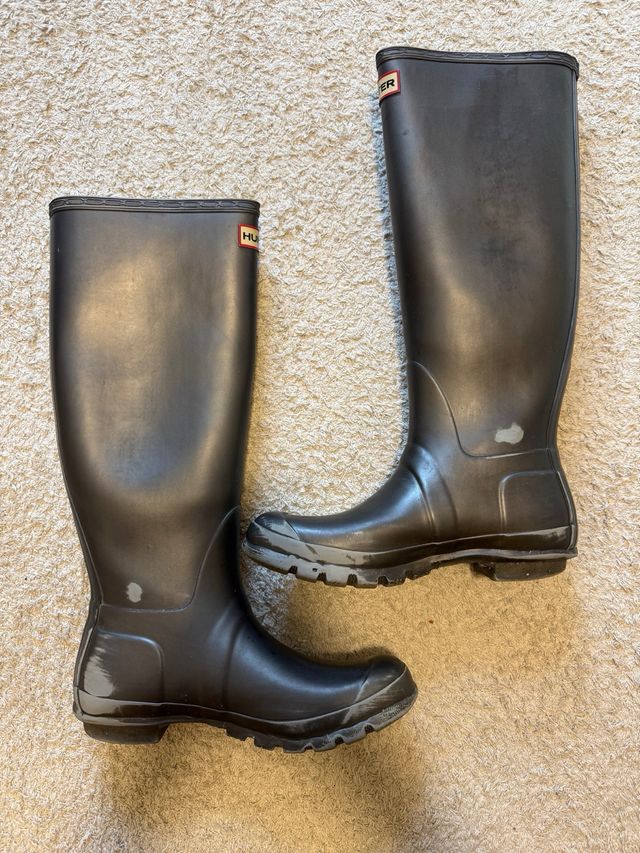 Botas Hunter grises talla 39