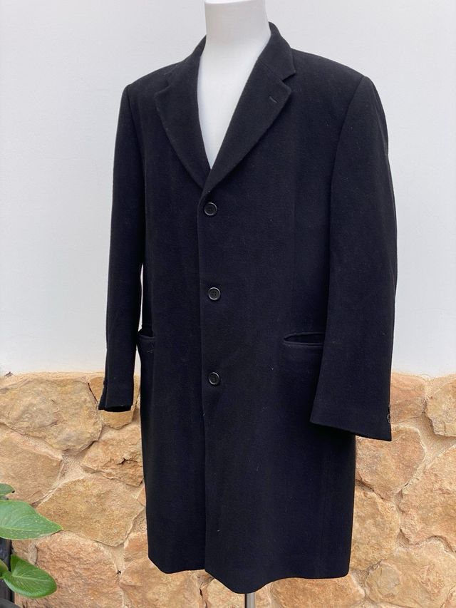 Abrigo Cortefiel Negro