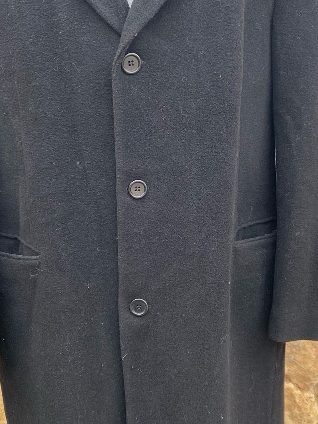 Abrigo Cortefiel Negro