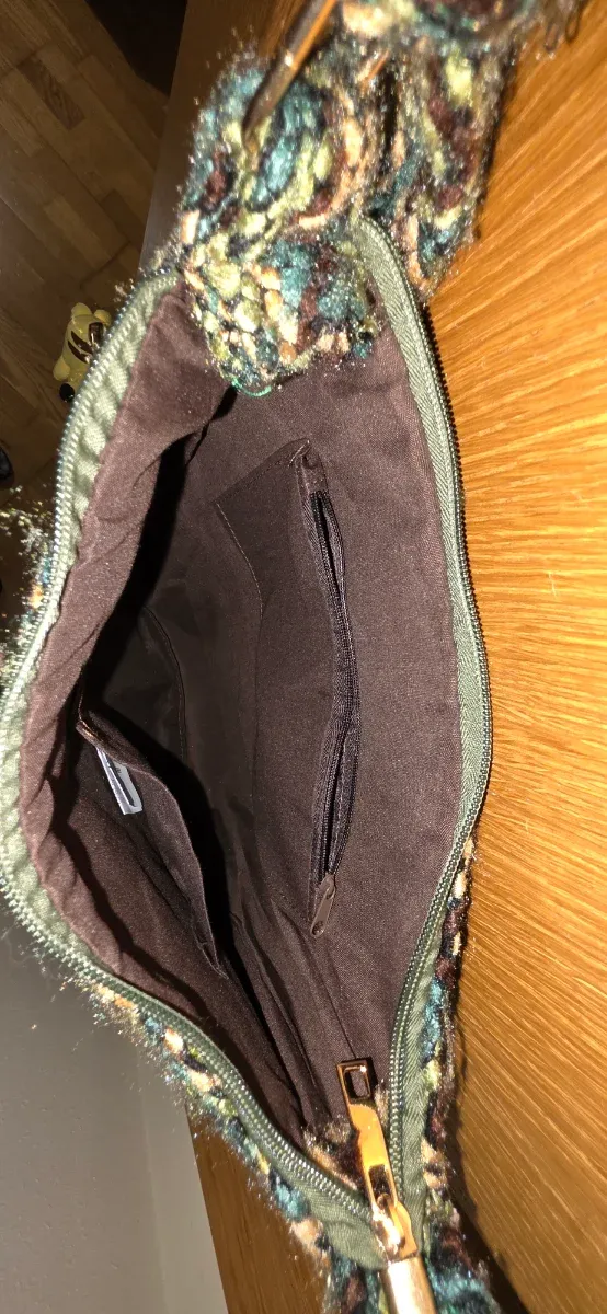 Borsa a tracolla unisex multicolore