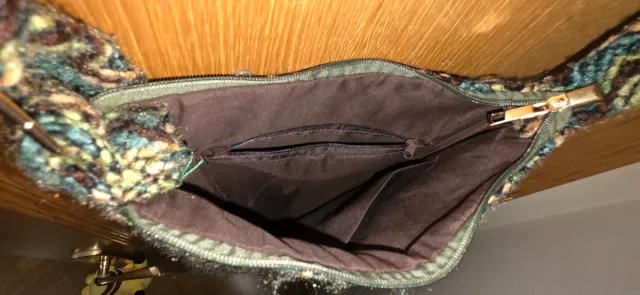 Borsa a tracolla unisex multicolore