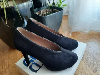 Scarpe donna tacco nero