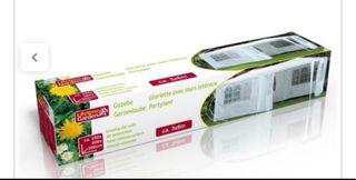 Tenda gazebo da giardino Lifetime 6x3m bianca