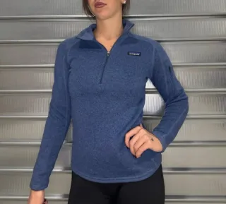 Patagonia Felpa Pile Donna Blu