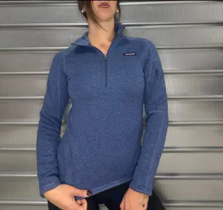 Patagonia Felpa Pile Donna Blu