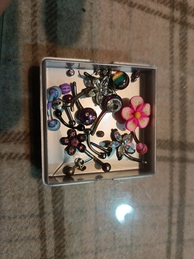 Lote de piercings variados