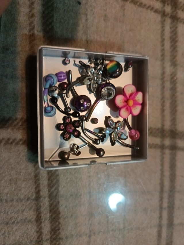 Lote de piercings variados