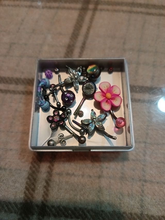 Lote de piercings variados