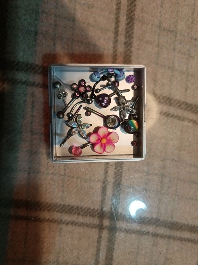 Lote de piercings variados