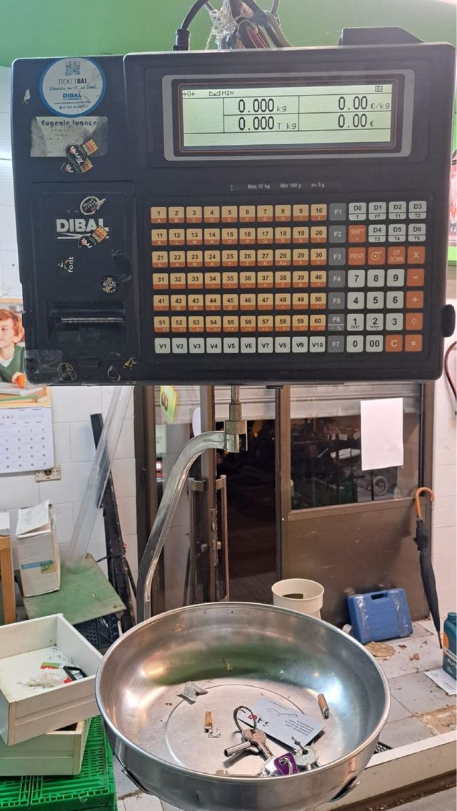 Báscula Dibal TicketBAI kg