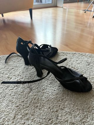 Zapatos de baile negros