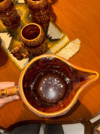 Boccale e bicchieri di birra tedeschi vintage